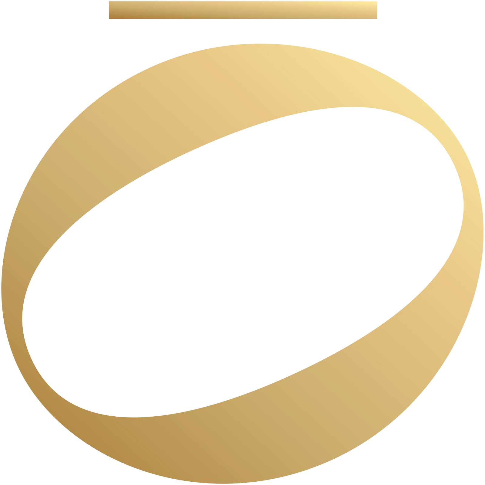 The Tenuto isotype: an ō with a gold tenuto line above it