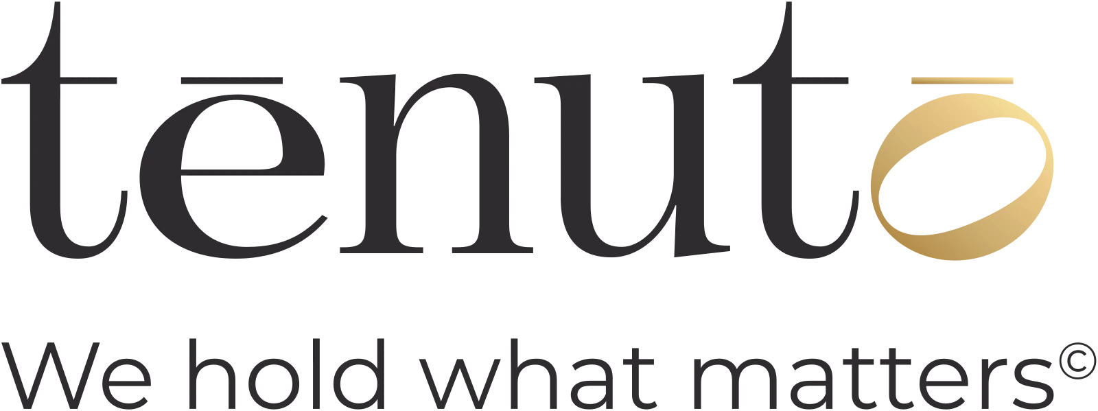 Primary logo with ©, Ink + gold