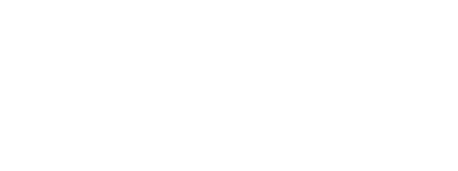 Primary logo with ©, White