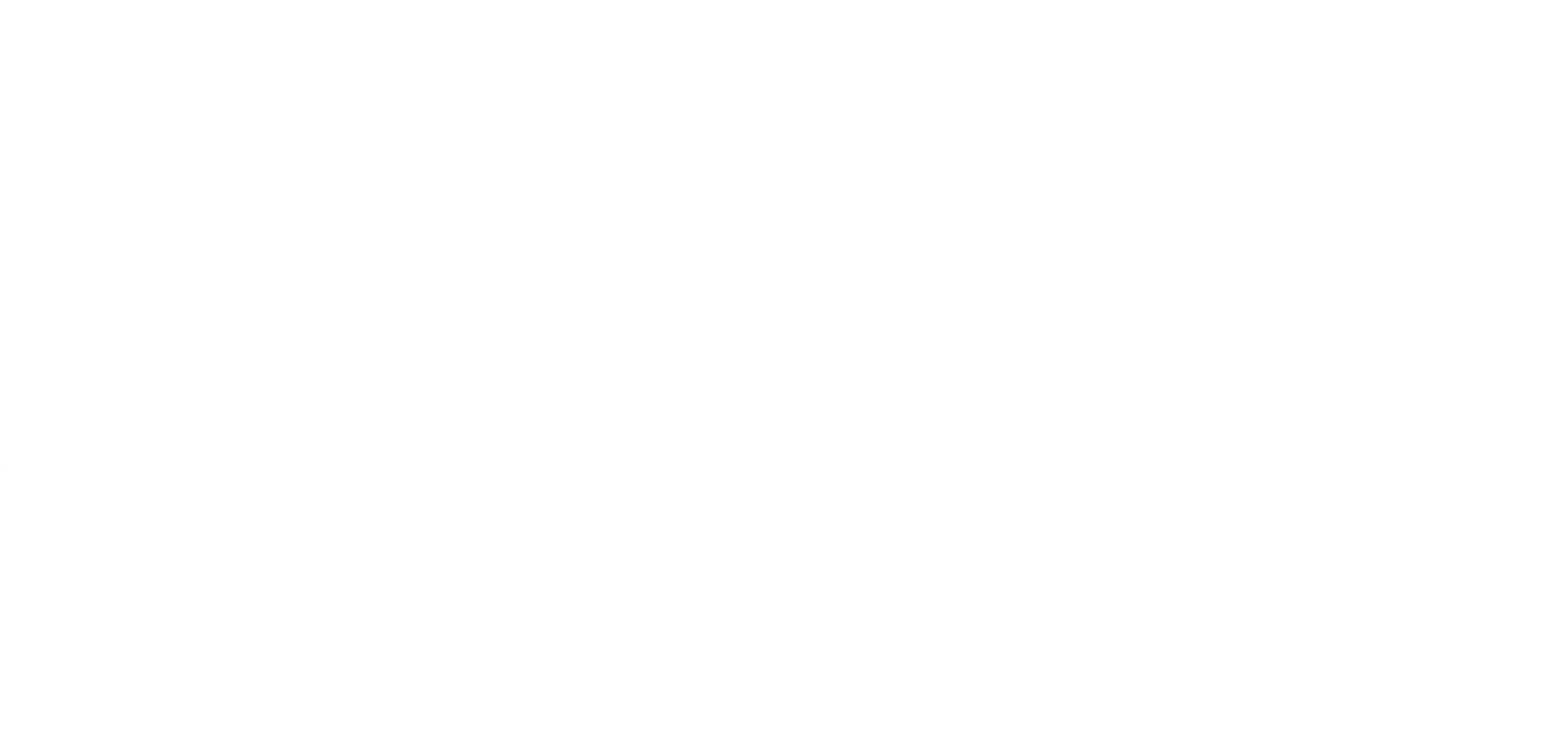 Stacked logo, White